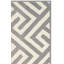 Tapis géométrique performance crocheté à la main Daniella-16769304