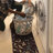 Ottohome Non-Slip Leaves Area Rug For Living Room, Hallway Runner, Entryway Rug, Brown-103305833