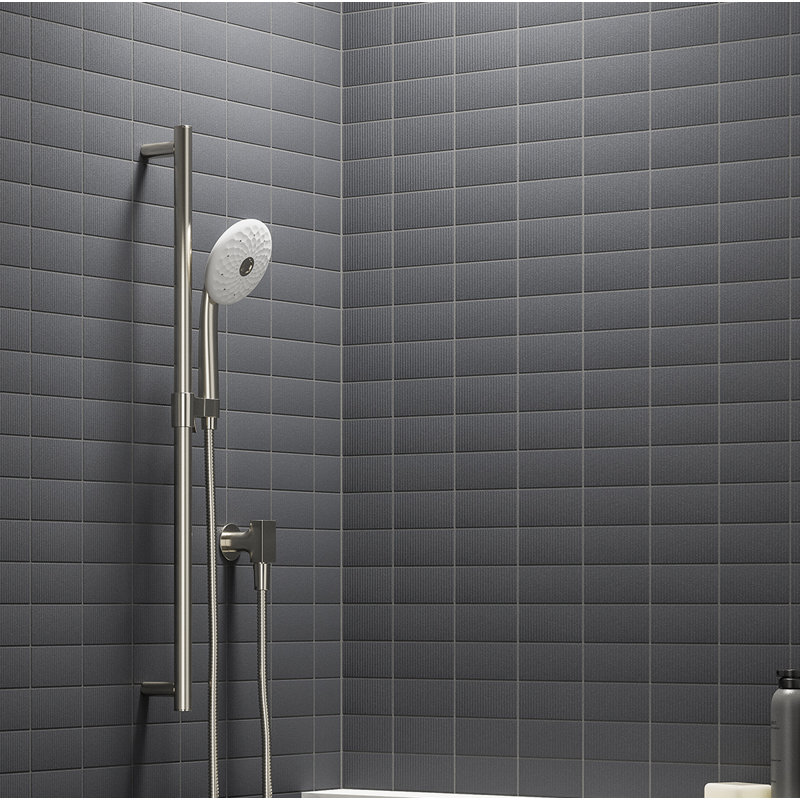 Exhale B120 Rain Handheld Shower Head, Polished Chrome