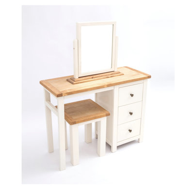 Pompey Dressing Table with Mirror