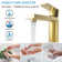Single-Hole Single-handle Bathroom Faucet with Drain Assembly