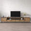 Meuble télé simple et moderne en bois massif-107206005