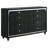 Castiglione 8-Drawer LED Bedroom Dresser Cabinet Black
