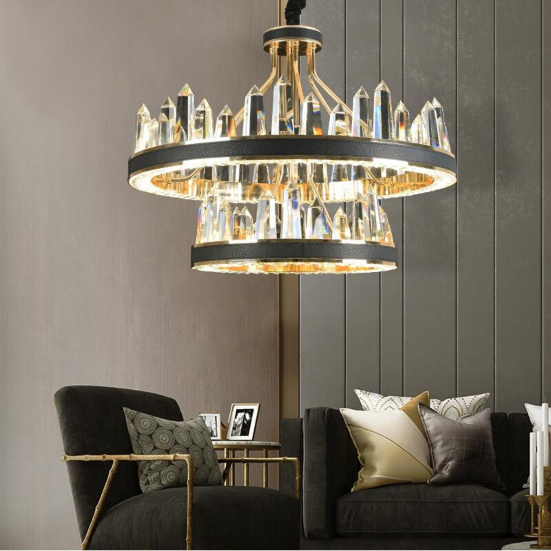 Byrd 2 - Light Waggon Wheel Chandelier