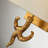 Jahaad Sconce in Gold Leaf