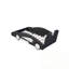 Lit plateforme simple en forme de voiture de course avec roues-1709426365