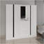 Armoire Minden, chambre à coucher, blanc