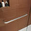 54"W x 72"H Double Sliding Shower Door With 1/4'' Clear Tempered Glass-101837365