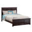 Lit plateforme en bois massif avec pied de lit assorti Marshallville-101369680-83257624