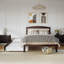 Lit plateforme en bois massif avec lit gigogne Elliana-189448751-189448785