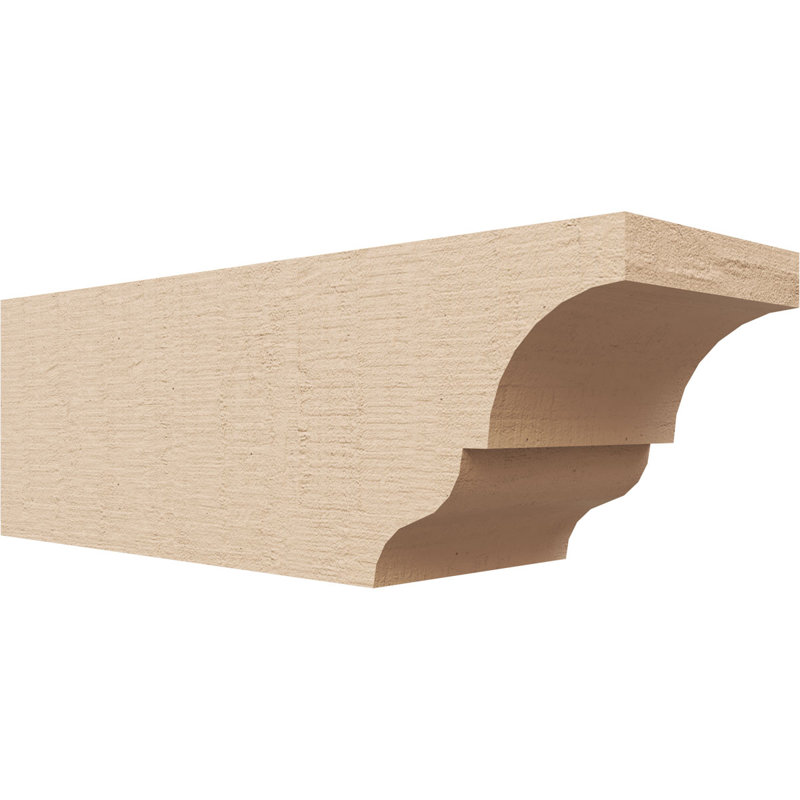 Queue Asheboro Woodgrain TimberThane, H 4 po x l 4 po x P 12 po