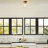 1 - Light Glass Flush Mount Ceiling Light