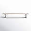 Roberto 92" Live Edge Wood Bench-1610120100