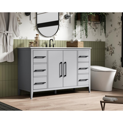 Meuble-lavabo simple 54 po