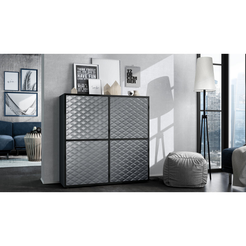 Foxcote 104cm Sideboard, Black
