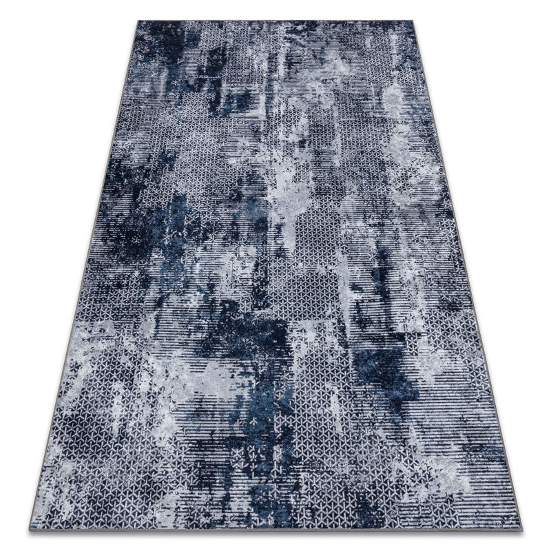 Miro Abstract Area Rug, Rectangular 80 x 150cm