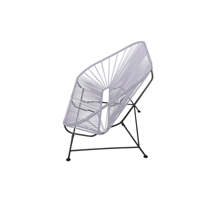 InLove Indoor/Outdoor Handmade Loveseat, Clear/Black