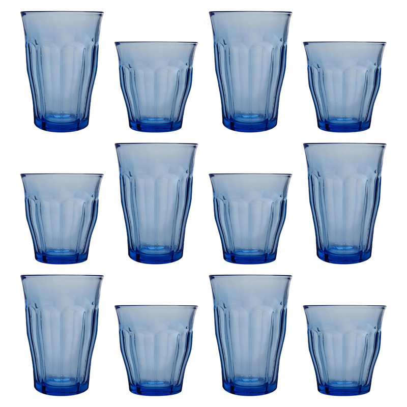 12.67ml Highball Glass Set, Blue
