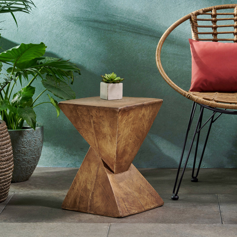 Table d'appoint TESS Modern - Table de bout élégante compatible avec le salon, la chambre à coucher ou le bureau, mobilier de maison polyvalent, couleur naturelle