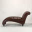 Chaise longue capitonnée en similicuir sans accoudoirs-62150225