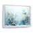 Cadre flottant blanc