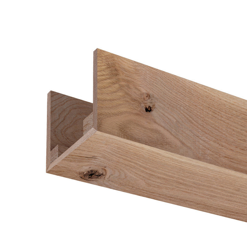 Rustic Box Beam Oak, 5.5" H x 5.5" W x 92" D