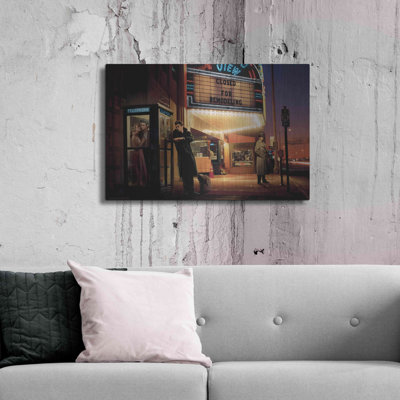 «Midnight Matinee» par Chris Consani, art mural en métal