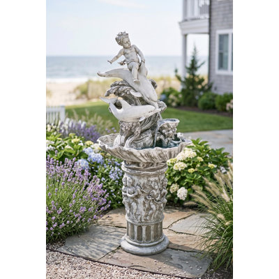 Young Poseidon Sculptural Fountain