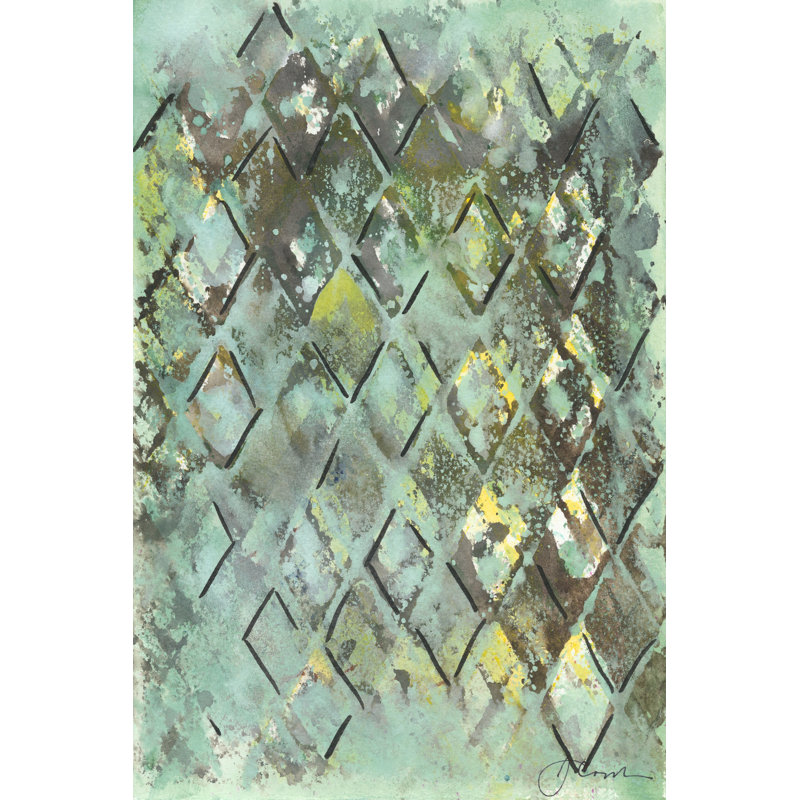 Lattice I by Joyce Combs - Wrapped Canvas Art Prints, 46cm H x 30cm W x 3.8cm D