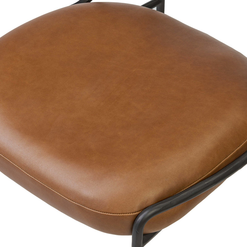 Nettie Dining Chair-Crypton Nomad Snow, Sonoma Chestnut