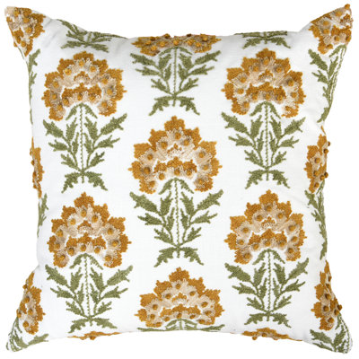 100% Cotton Throw Pillow