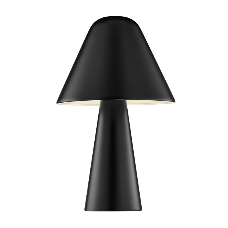 Lampe de table Muga, Noir, Noir