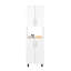 Garde-manger Perry Micro-ondes, blanc