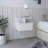 Floating Nightstand Flopini, One Drawer, White Finish-1572835747