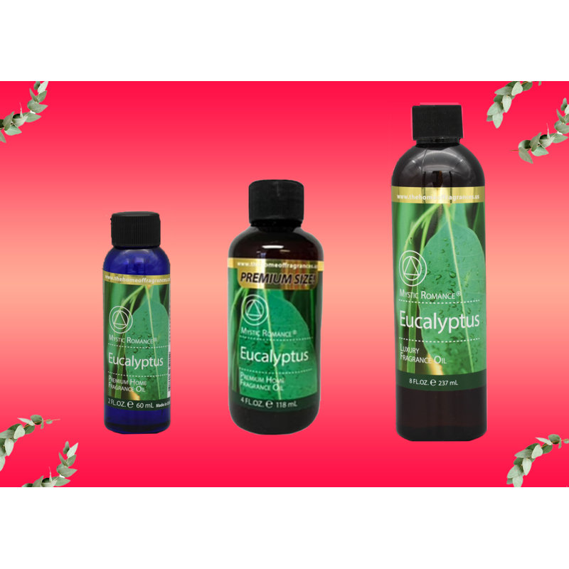 Parfum ensemble de noix de coco 8Fl + 4Fl + 2Fl.oz 427 Ml, Eucalyptus