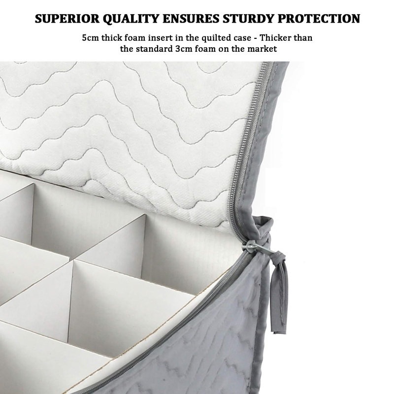 Cardboard Stemware Storage