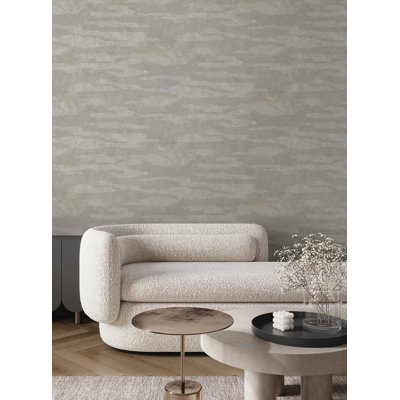 Misty Dreams Grey Abstract Wallpaper