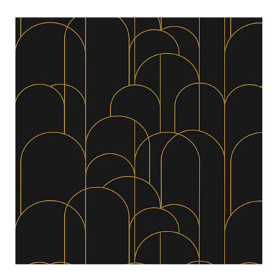Geometric Wallpaper 17.71 in X 275 in Self-Adhesive Removable Wallpaper Matte Wallpaper Easy to Line