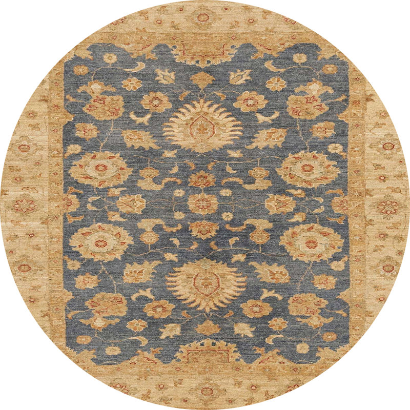 Oriental Indoor Rug, Round 6'