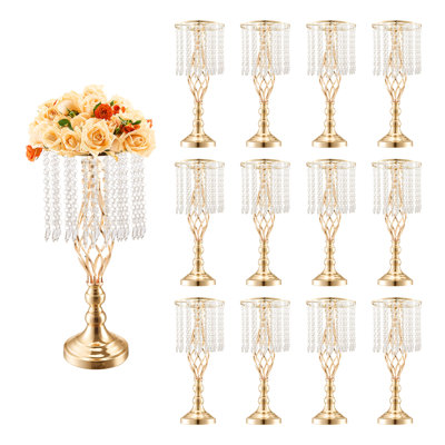 Metal Floor Vase