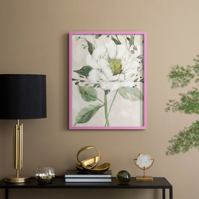 «Garden Elegance I», reproduction encadrée - bois massif