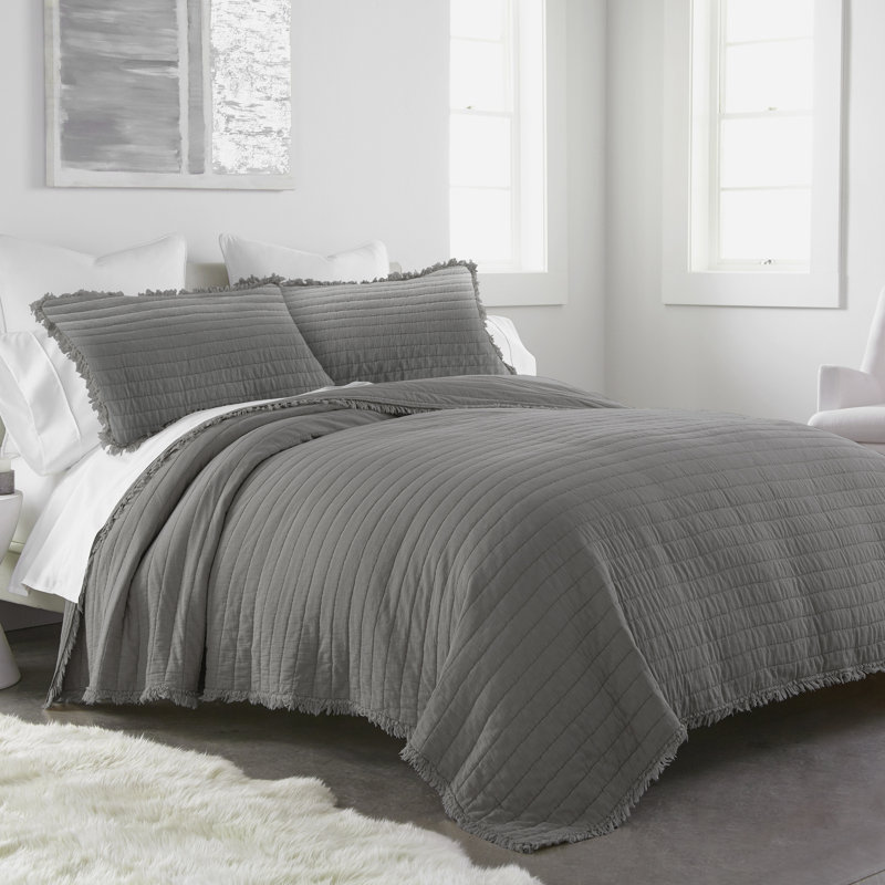 Cotton Quilted Solid Colour Quilt