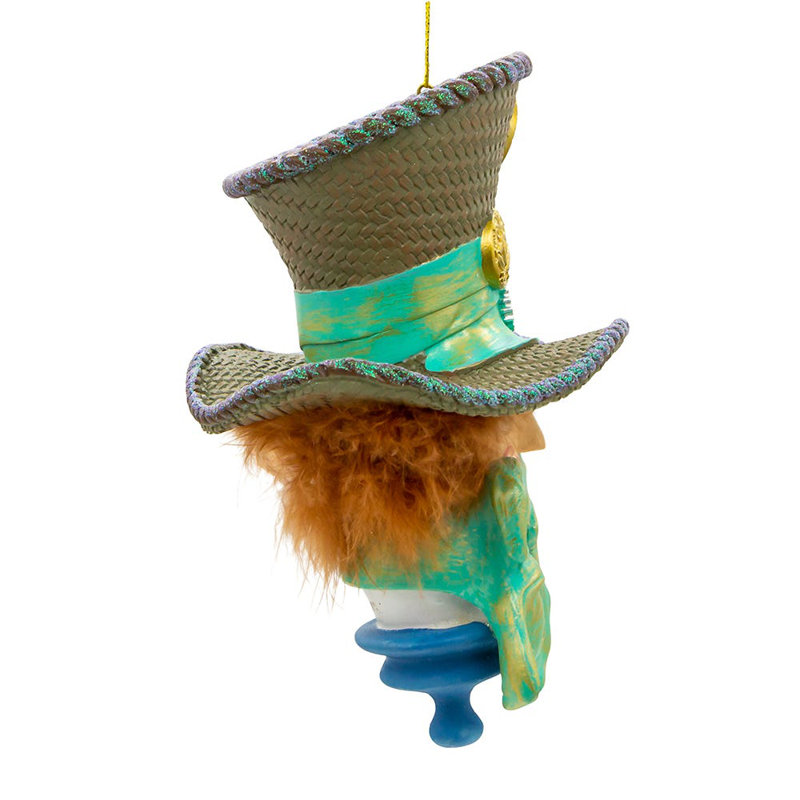 Ornement chapeaux en résine de 6 pouces Kurt Adler