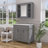 Shantana 35.9'' Single Bathroom Vanity with Ceramic Top-1257340063