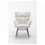 Chaise berçante rembourrée