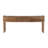 Wolf Console with White Marble Top