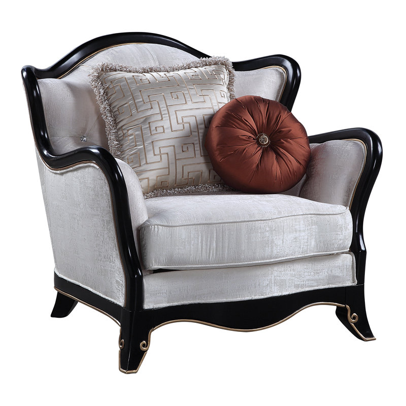 Chaise Nourmive, Grey Polyester Blend