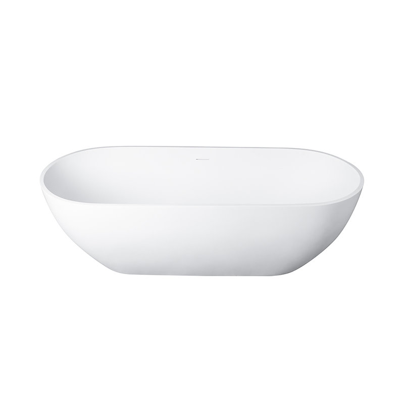 Freestanding Solid Surface Soaking Bathtub For Bathroom
