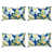 Marlow bleu à motif floral