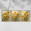 Étude florale CXLIX -Set de 3 estampes numériques giclées -Prêt à accrocher-1118824827-1118824825